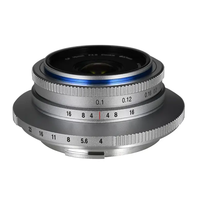 Laowa 10mm f/4 Cookie Silver For L-mount. APS-C. Sølv 