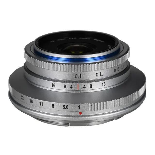 Laowa 10mm f/4 Cookie Silver For Nikon Z. APS-C. Sølv 