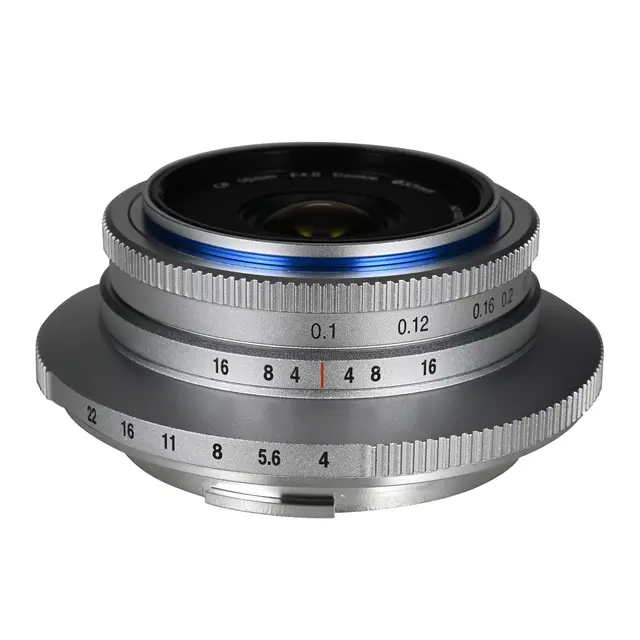 Laowa 10mm f/4 Cookie Silver For Canon RF. APS-C. Sølv 
