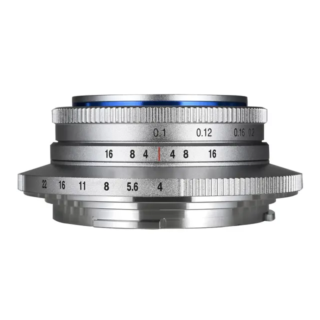 Laowa 10mm f/4 Cookie Silver For Canon RF. APS-C. Sølv 