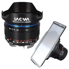 Laowa 11mm f/4.5 FF RL for Sony FE Sort + Laowa 100mm Magnetic Filter Holder Set