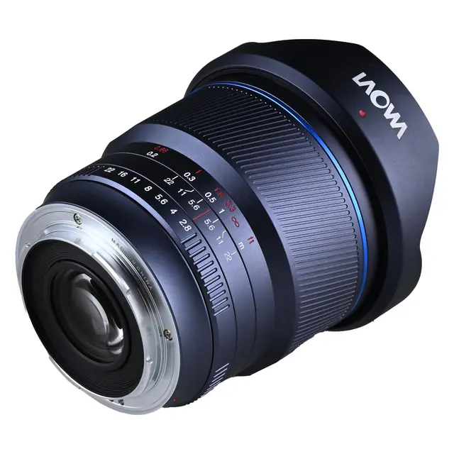 Laowa 12mm f/2.8 Lite Zero-D FF For L-mount. Manuell fokus 