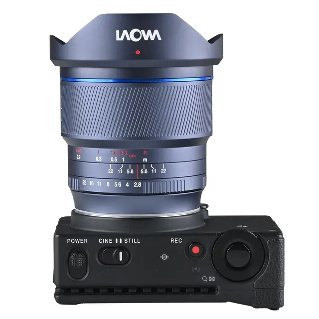 Laowa 12mm f/2.8 Lite Zero-D FF For L-mount. Manuell fokus 