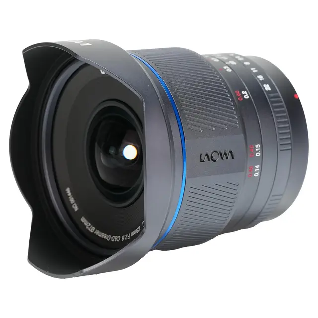 Laowa 12mm f/2.8 Lite Zero-D FF For Canon RF-mount. Manuell fokus 