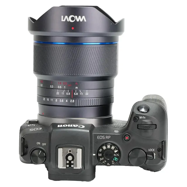 Laowa 12mm f/2.8 Lite Zero-D FF For Canon RF-mount. Manuell fokus 