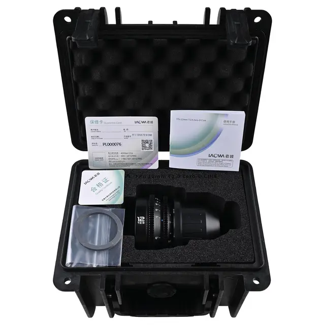 Laowa 12mm T2.9 Lite Zero-D VV For PL-mount 