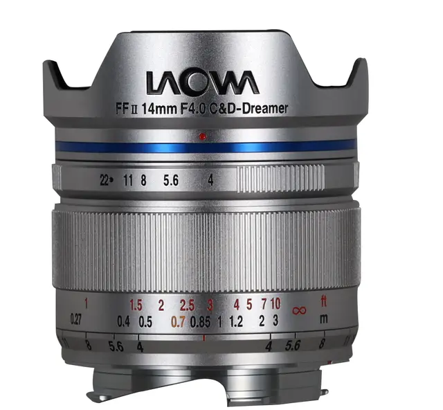 Laowa 14mm f/4.0 FF RL Zero-D Silver Leica M 