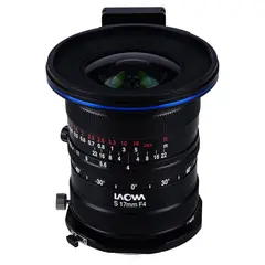 Laowa 17mm f/4 Zero-D Shift GFX Shift-objektiv for Fuji GFX. Manuell