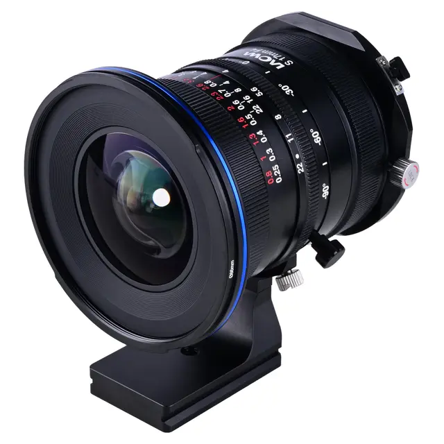 Laowa 17mm f/4 Zero-D Shift GFX Shift-objektiv for Fuji GFX. Manuell 