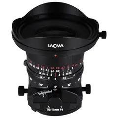 Laowa 17mm f/4 Zero-D Tilt-Shift FE Tilt-Shift-objektiv for Sony FE. Manuell