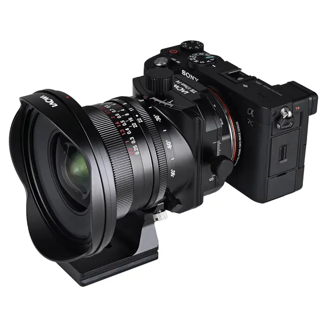 Laowa 17mm f/4 Zero-D Tilt-Shift FE Tilt-Shift-objektiv for Sony FE. Manuell 