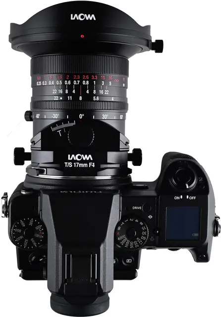 Laowa 17mm f/4 Zero-D Tilt-Shift X Tilt-Shift-objektiv for Fuji X. Manuell 
