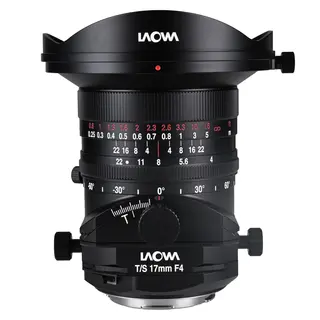 Laowa 17mm f/4 Zero-D Tilt-Shift L Tilt-Shift-objektiv for L-mount. Manuell