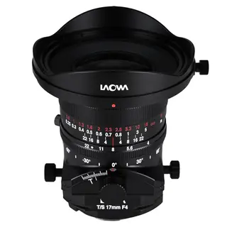 Laowa 17mm f/4 Zero-D Tilt-Shift L Tilt-Shift-objektiv for L-mount. Manuell