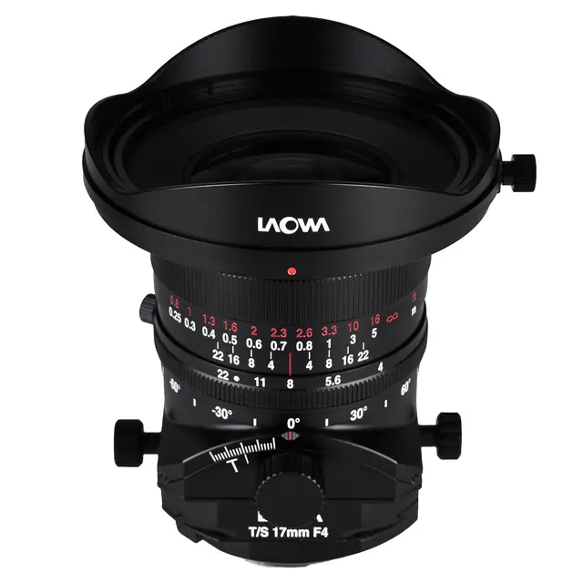 Laowa 17mm f/4 Zero-D Tilt-Shift L Tilt-Shift-objektiv for L-mount. Manuell 