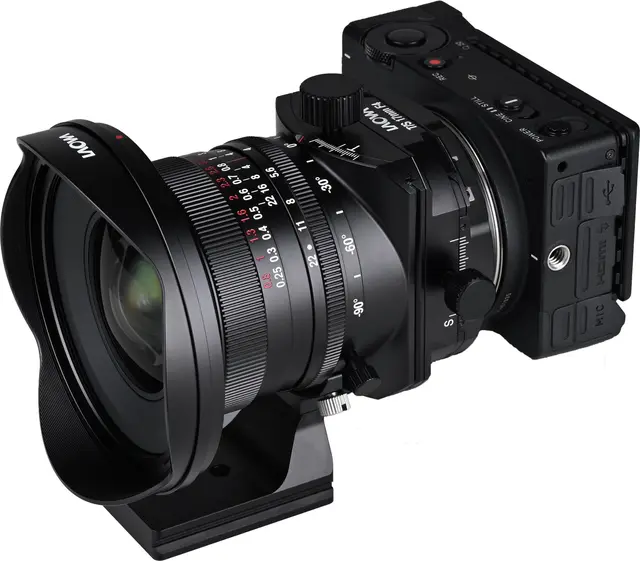 Laowa 17mm f/4 Zero-D Tilt-Shift L Tilt-Shift-objektiv for L-mount. Manuell 