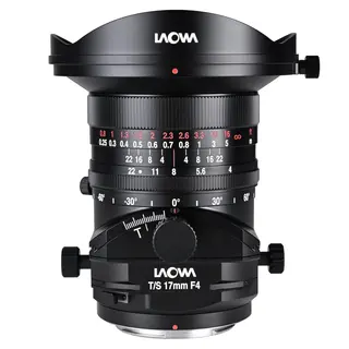 Laowa 17mm f/4 Zero-D Tilt-Shift Z Tilt-Shift-objektiv for Nikon Z. Manuell