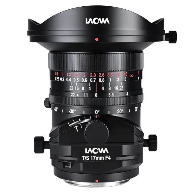 Laowa 17mm f/4 Zero-D Tilt-Shift Z Tilt-Shift-objektiv for Nikon Z. Manuell 