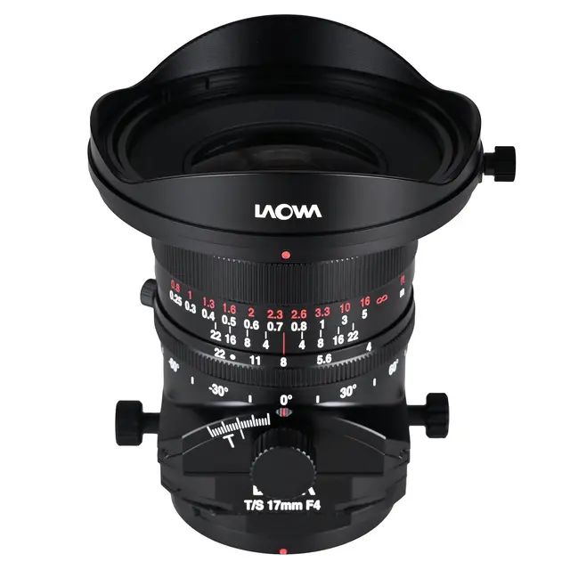 Laowa 17mm f/4 Zero-D Tilt-Shift Z Tilt-Shift-objektiv for Nikon Z. Manuell 