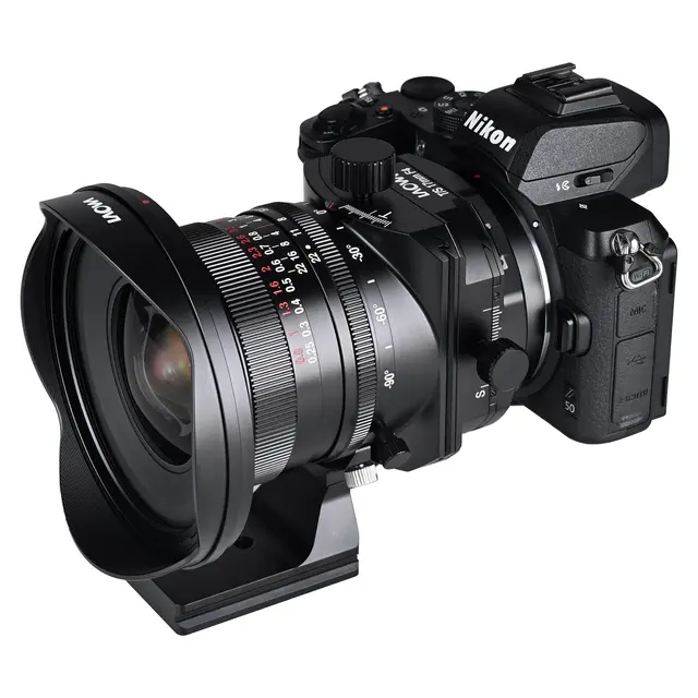 Laowa 17mm f/4 Zero-D Tilt-Shift Z Tilt-Shift-objektiv for Nikon Z. Manuell 