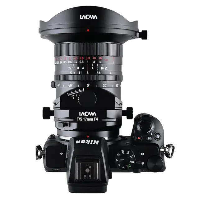 Laowa 17mm f/4 Zero-D Tilt-Shift Z Tilt-Shift-objektiv for Nikon Z. Manuell 