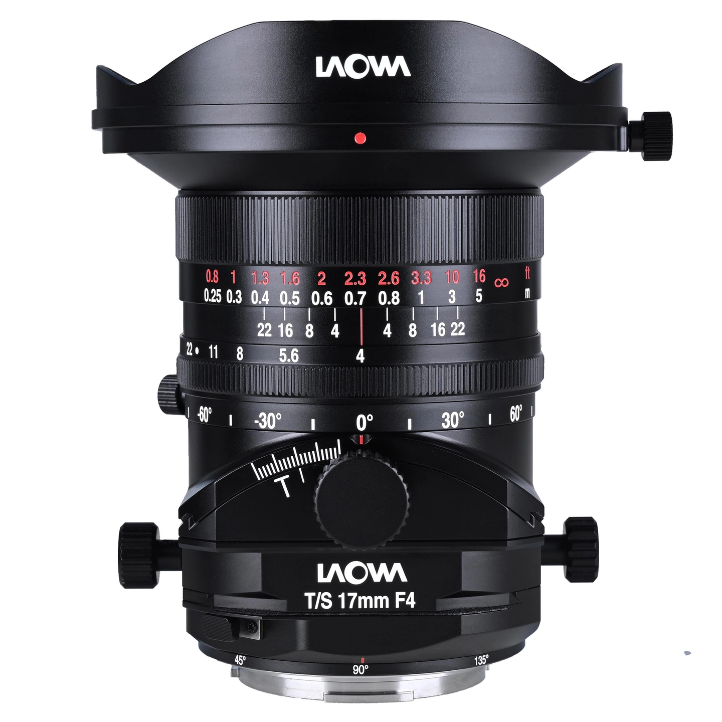 Laowa 17mm f/4 Zero-D Tilt-Shift RF Tilt-Shift-objektiv for Canon RF Manuell