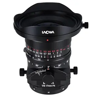 Laowa 17mm f/4 Zero-D Tilt-Shift RF Tilt-Shift-objektiv for Canon RF Manuell