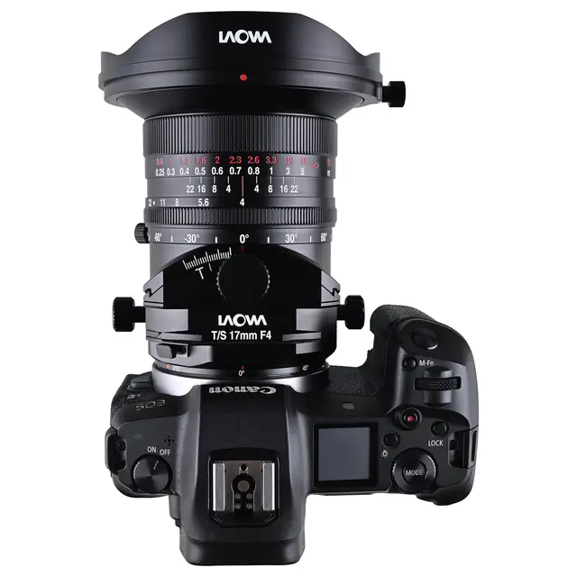 Laowa 17mm f/4 Zero-D Tilt-Shift RF Tilt-Shift-objektiv for Canon RF Manuell 