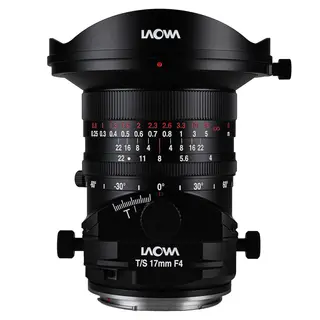 Laowa 17mm f/4 Zero-D Tilt-Shift XCD Tilt-Shift-objektiv for Hasselblad XCD