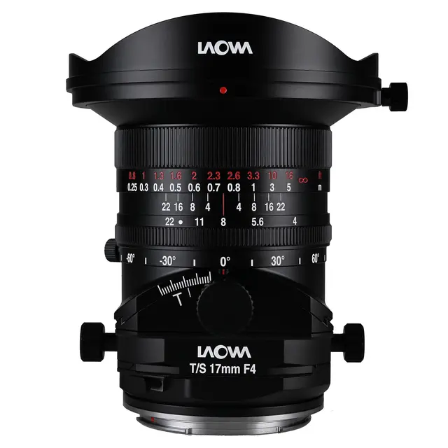 Laowa 17mm f/4 Zero-D Tilt-Shift XCD Tilt-Shift-objektiv for Hasselblad XCD 