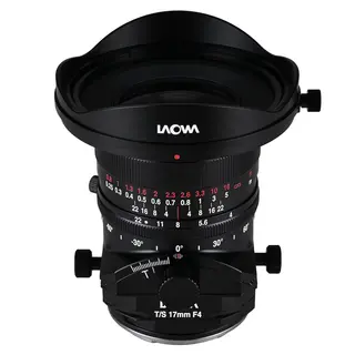 Laowa 17mm f/4 Zero-D Tilt-Shift XCD Tilt-Shift-objektiv for Hasselblad XCD