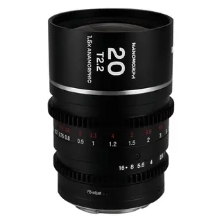 Laowa Nanomorph 20mm T2.2 1.5X (Cine) MFT. Silver