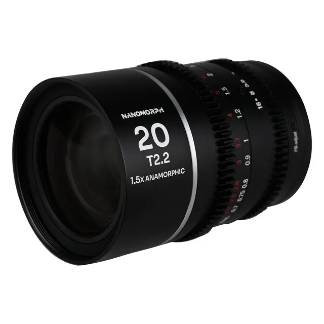 Laowa Nanomorph 20mm T2.2 1.5X (Cine) MFT. Silver 