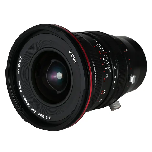Laowa 20mm f/4 Zero-D Shift Shift-objektiv for Sony E 