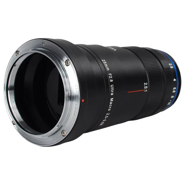 Laowa 25mm f/2.8 2.5-5X Ultra-Macro For Canon EF 