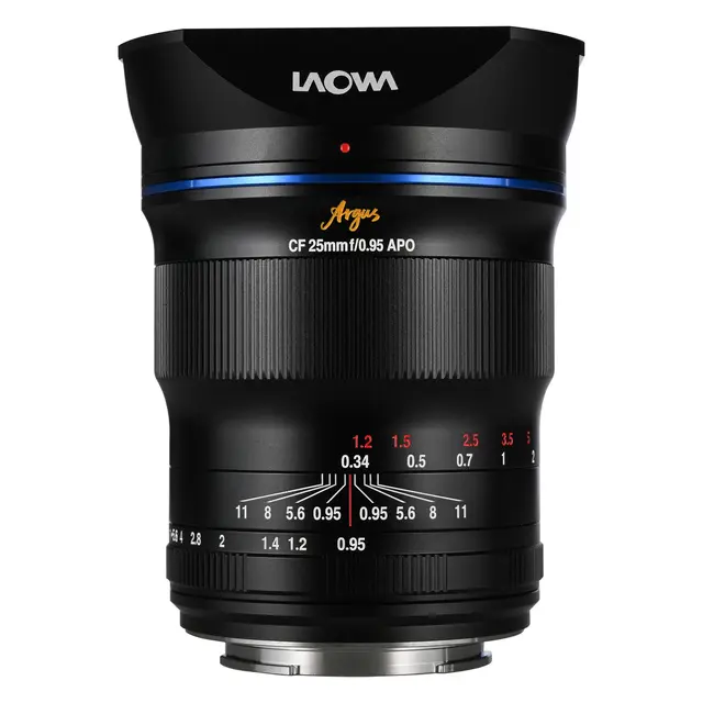 Laowa Argus 25mm f/0.95 CF APO For Fuji X 
