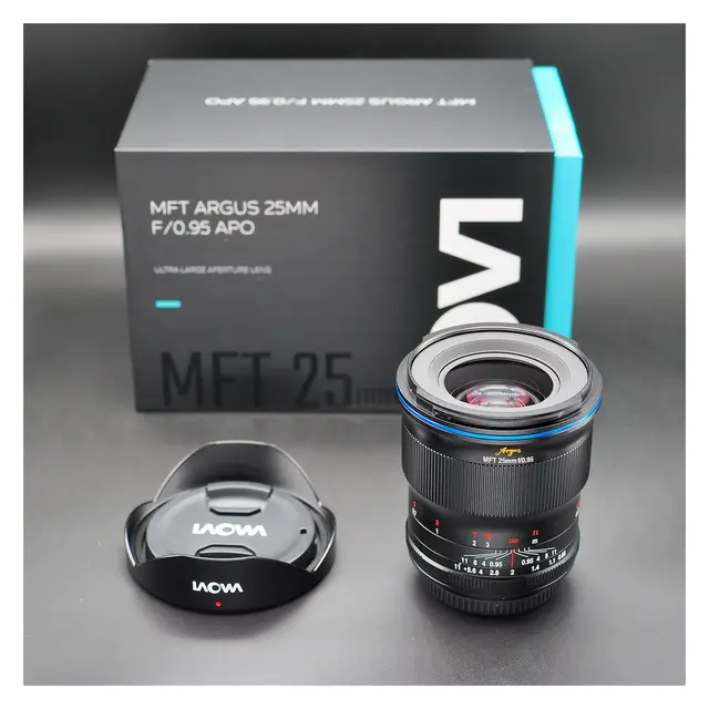 Laowa Argus 25mm f/0.95 MFT APO For MFT 