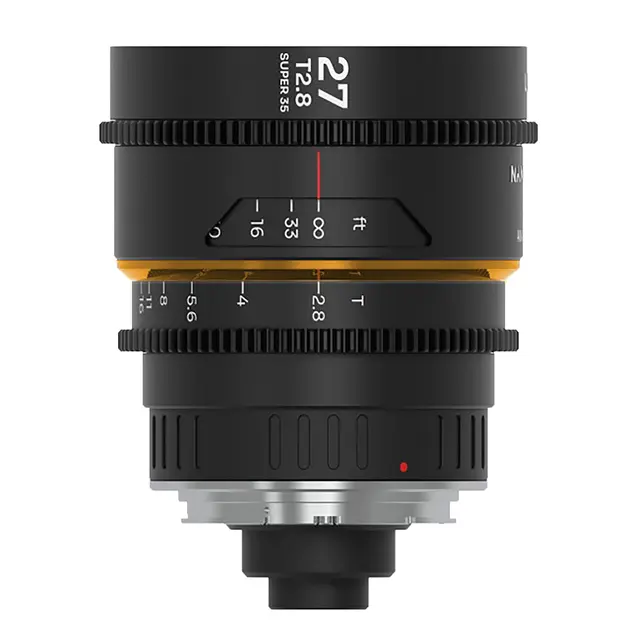 Laowa Nanomorph 27mm T2.8 1.5X S35 (Cine) Arri PL (Default) + EF. Amber 