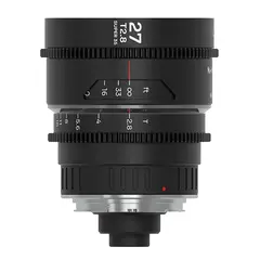 Laowa Nanomorph 27mm T2.8 1.5X S35 (Cine) Arri PL (Default) + EF. Silver