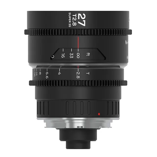 Laowa Nanomorph 27mm T2.8 1.5X S35 (Cine) Arri PL (Default) + EF. Silver 