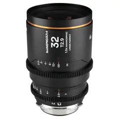 Laowa Nanomorph LF 32mm T2.9 1.5X Amber. Arri PL/Canon EF