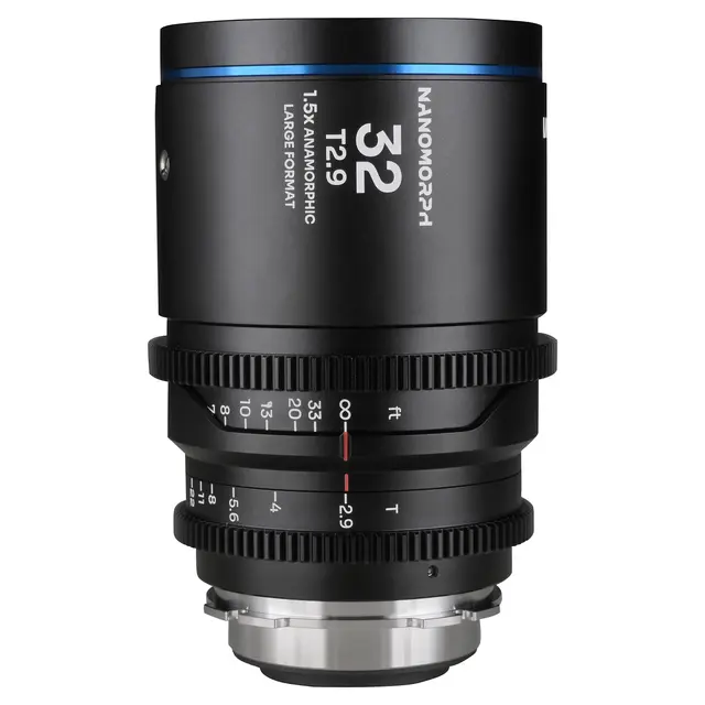 Laowa Nanomorph LF 32mm T2.9 1.5X Blue. Arri PL/Canon EF 