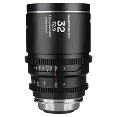Laowa Nanomorph LF 32mm T2.9 1.5X Silver. Arri PL/Canon EF