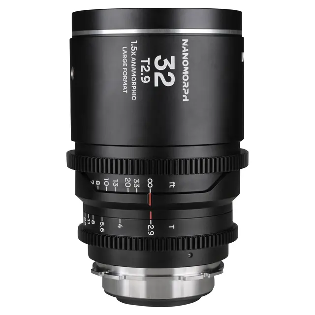 Laowa Nanomorph LF 32mm T2.9 1.5X Silver. Arri PL/Canon EF 