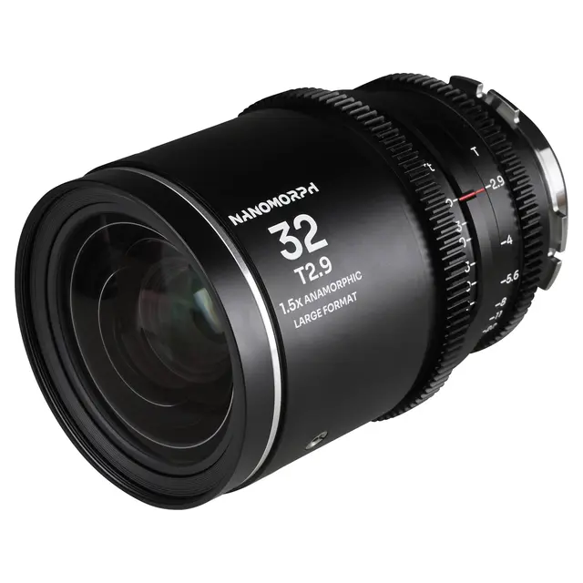 Laowa Nanomorph LF 32mm T2.9 1.5X Silver. Arri PL/Canon EF 
