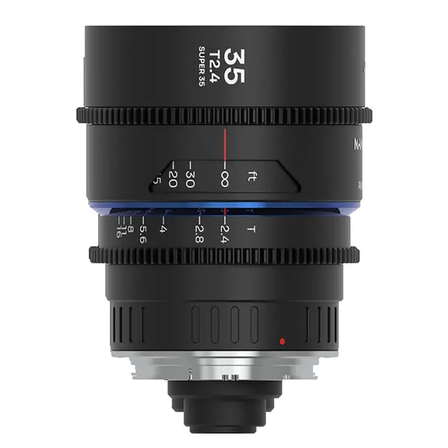 Laowa Nanomorph 35mm T2.4 1.5X S35 (Cine) Arri PL (Default) + EF. Blue 