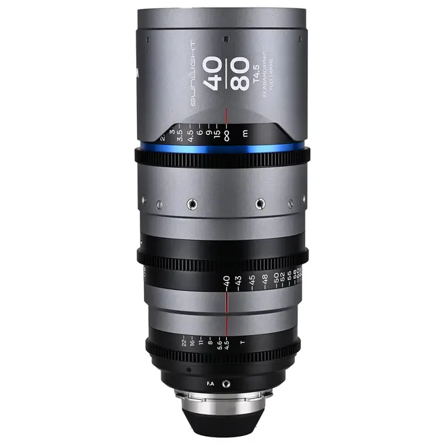 Laowa Sunlight 40-80mm T4.5 2x FF PL Anamorphic Zoom (Blue) Arri PL 