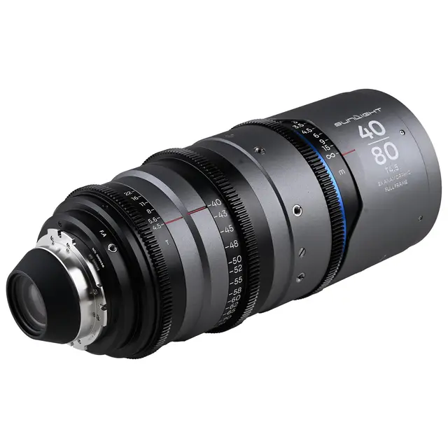 Laowa Sunlight 40-80mm T4.5 2x FF PL Anamorphic Zoom (Blue) Arri PL 