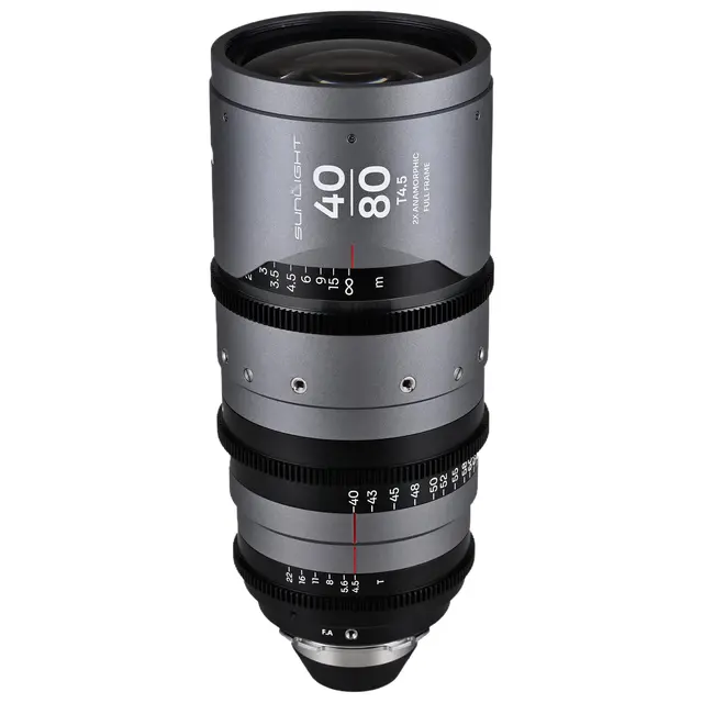 Laowa Sunlight 40-80mm T4.5 2x FF PL Anamorphic Zoom (Clear) Arri PL 