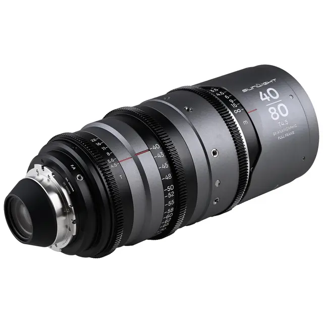Laowa Sunlight 40-80mm T4.5 2x FF PL Anamorphic Zoom (Silver) Arri PL 